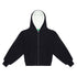 Double Layered Reversible Zip Hoodie Bicolor Chaos Black/Cream